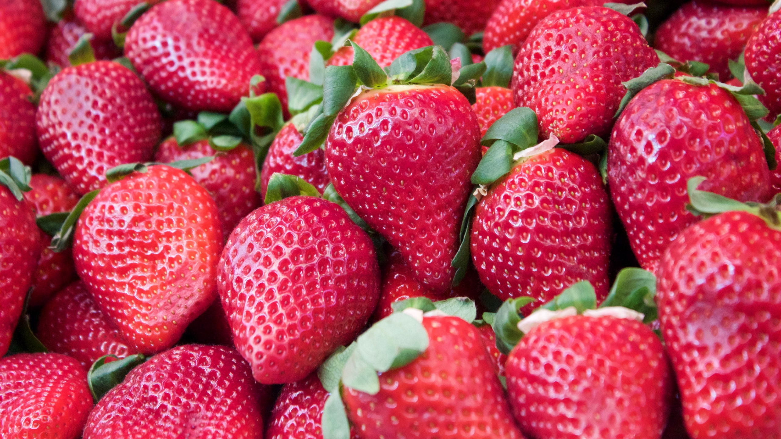 Wallpaper Strawberry, Berry, Juicy, Ripe - Strawberry , HD Wallpaper & Backgrounds