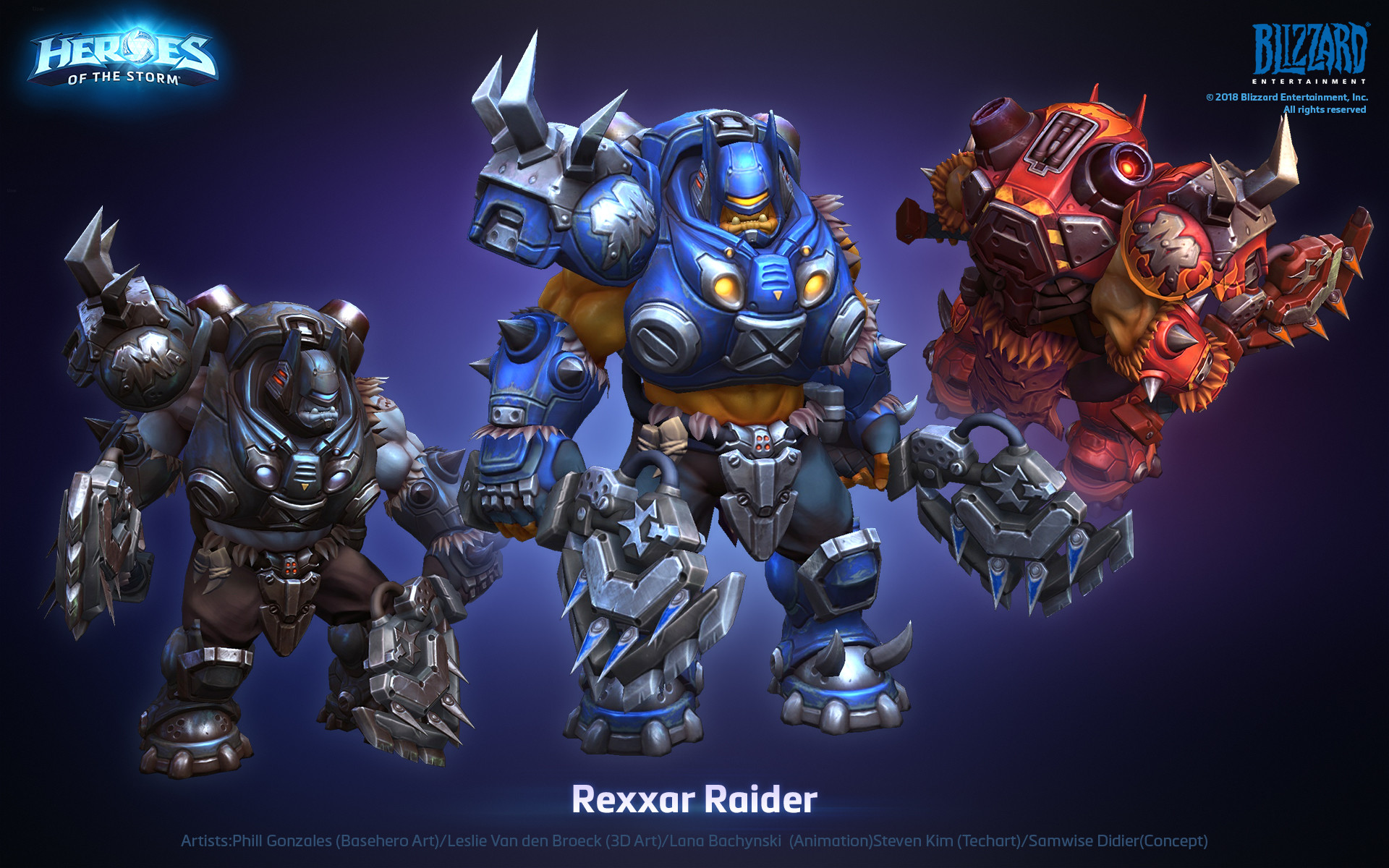 Hots Raider Rexxar - Rexxar Raider Skin , HD Wallpaper & Backgrounds