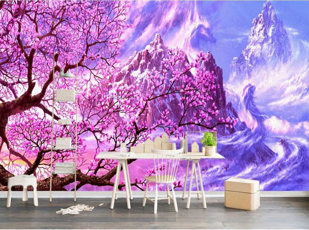 Custom Background Wallpapers Beautiful Flower Tree - Gambar Gambar Wallpaper Yang Indah , HD Wallpaper & Backgrounds