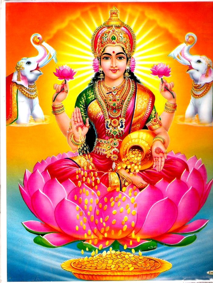 Maa Laxmi Live Wallpaper - Goddess Lakshmi , HD Wallpaper & Backgrounds