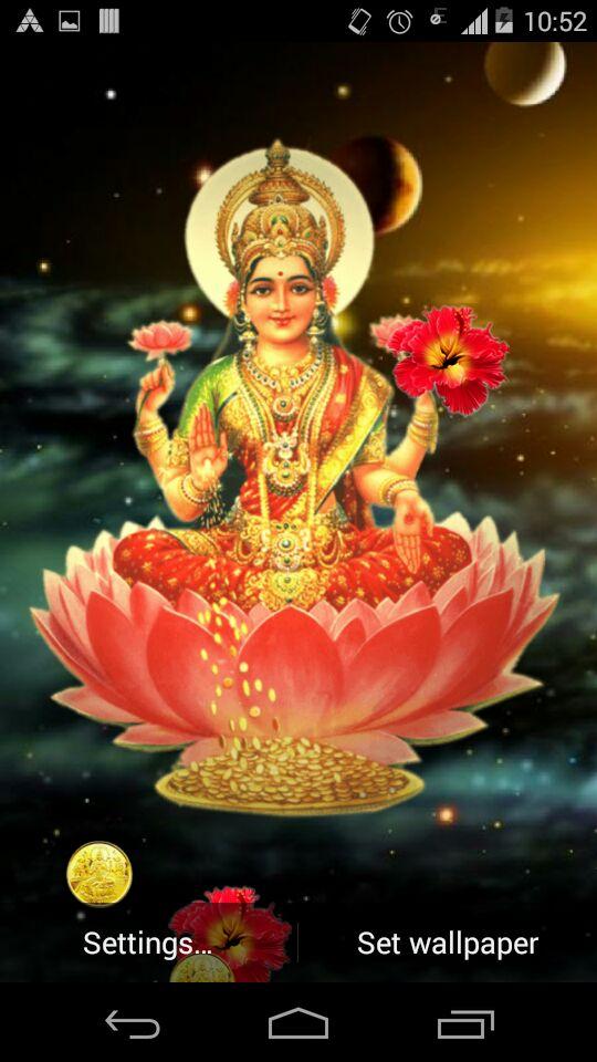 Lakshmi Live Wallpaper - Kojagiri Poornima , HD Wallpaper & Backgrounds