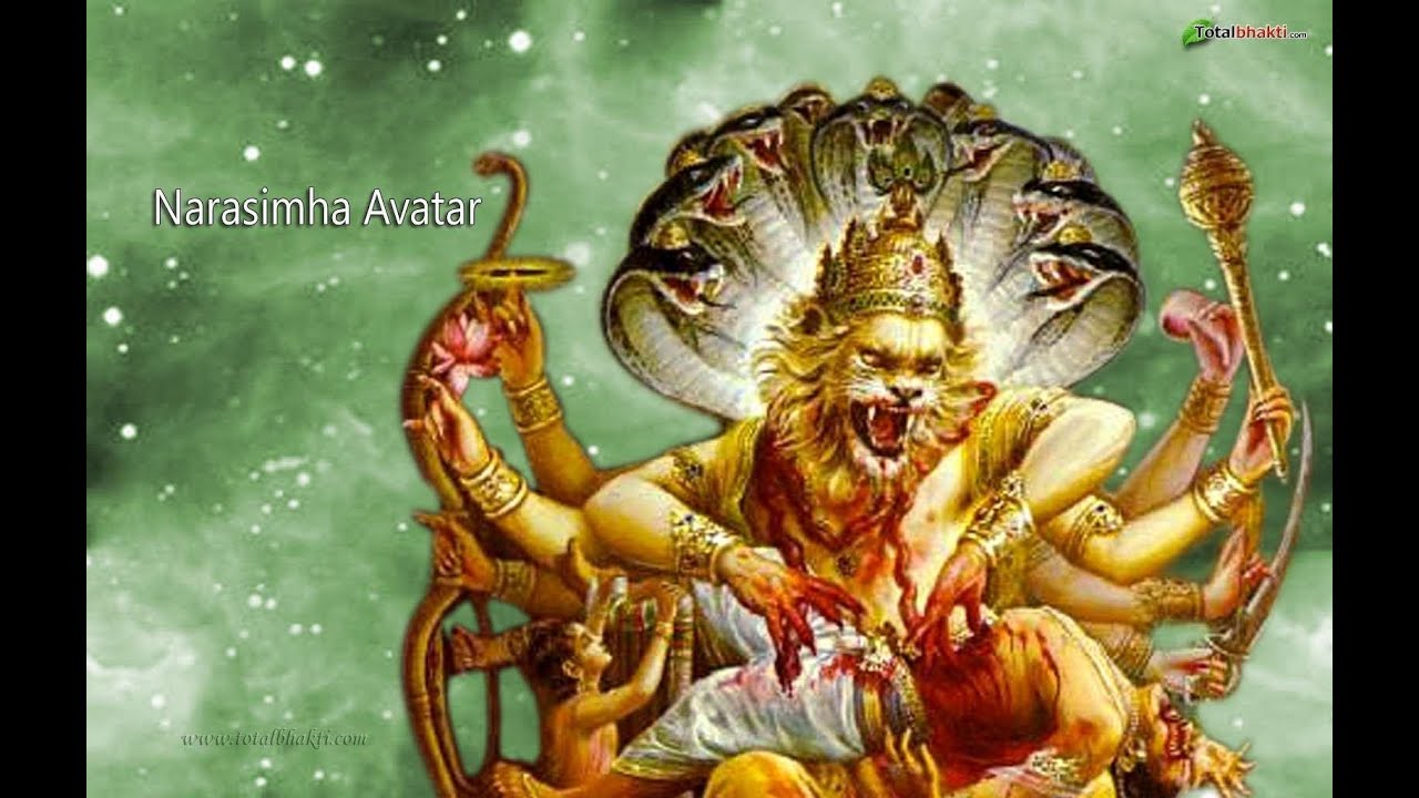 Lakshmi Narasimha Bhaktirasavalli- Raava Narasimhaswamy - Lord Narasimha , HD Wallpaper & Backgrounds