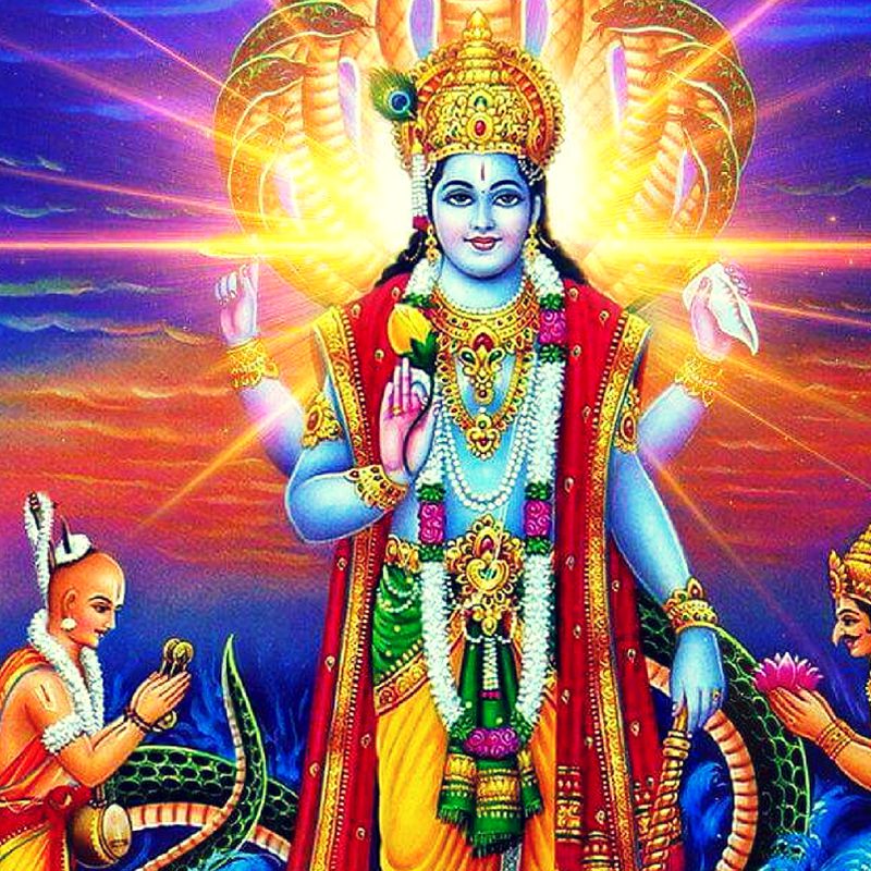 Vishnu Wallpaper - Full Hd Lord Vishnu , HD Wallpaper & Backgrounds