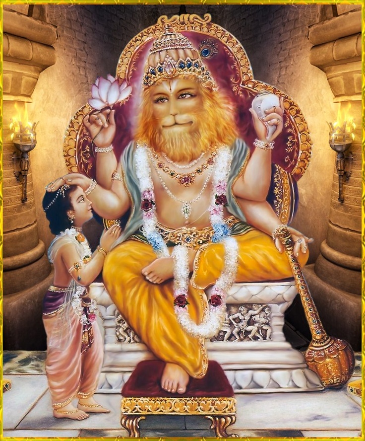 276 Best Lord Narasimha Images On Pinterest - Lord Narasimha Avatar , HD Wallpaper & Backgrounds