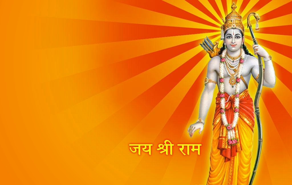 Jai Shree Rama Wallpaper - Jai Shri Ram Background , HD Wallpaper & Backgrounds