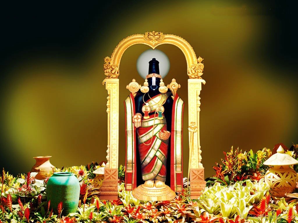 3d Wallpapers Of Lord Venkateswara - 1080p Lord Venkateswara Hd , HD Wallpaper & Backgrounds