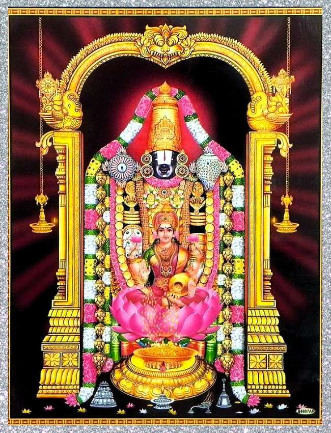 Venkateswara Swamy Images Hd Lord Venkateswara With Lakshmi