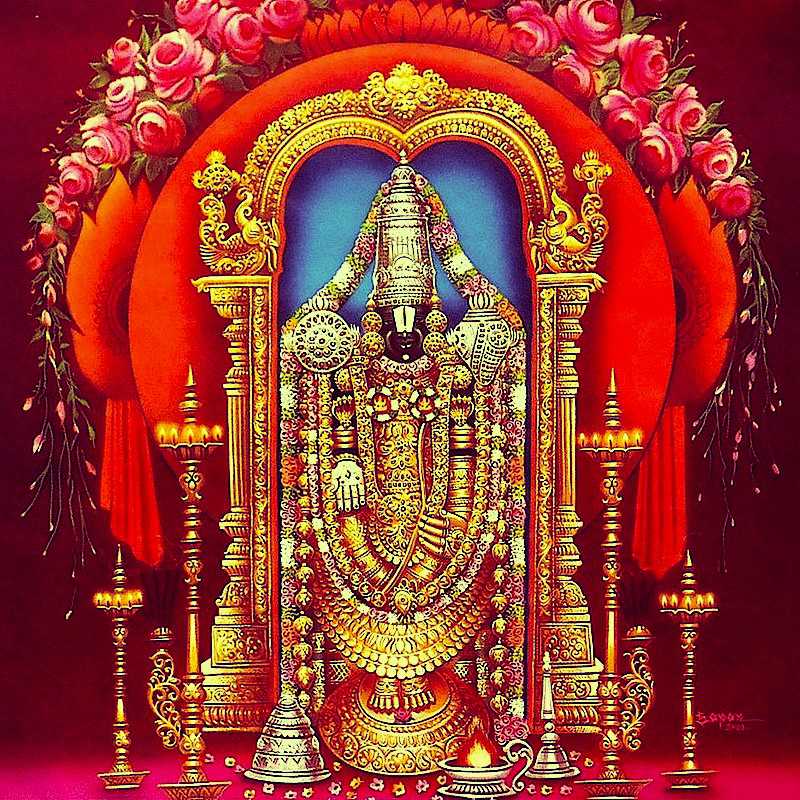 Venkateswara Swamy Hd Wallpapers - Venkatesa Perumal Images Hd Download , HD Wallpaper & Backgrounds