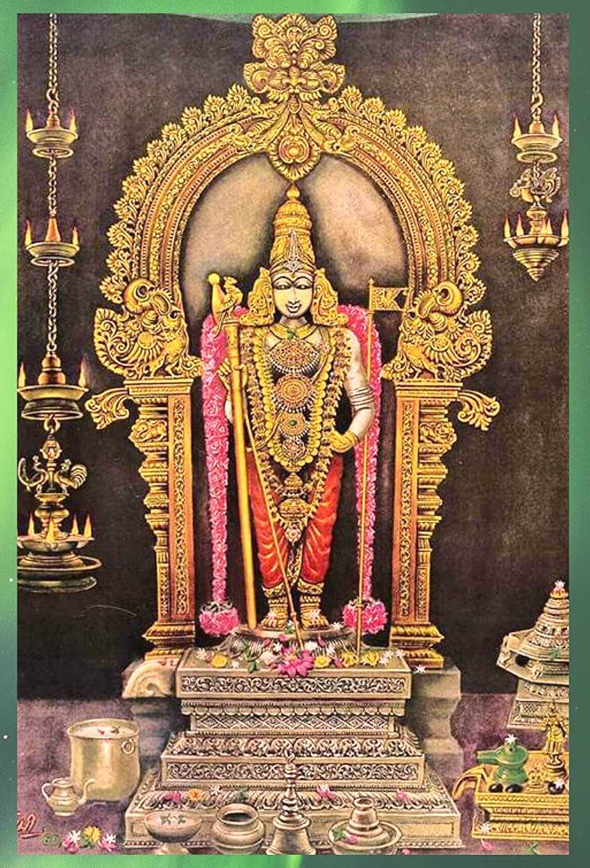 Sri Venkateswara Images - Palani Murugan Vedan Alangaram , HD Wallpaper & Backgrounds