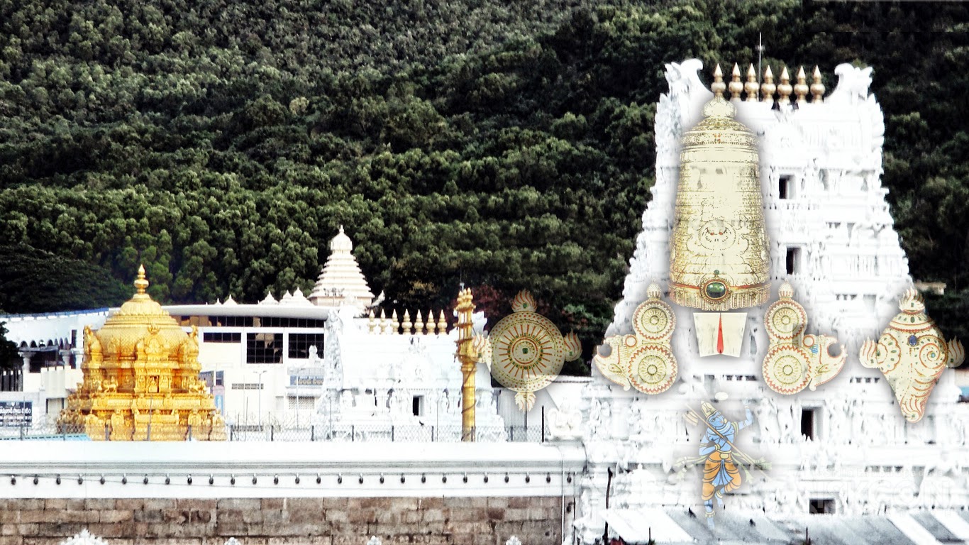Wide Sreen Dimensions - Tirumala Venkateswara Temple , HD Wallpaper & Backgrounds