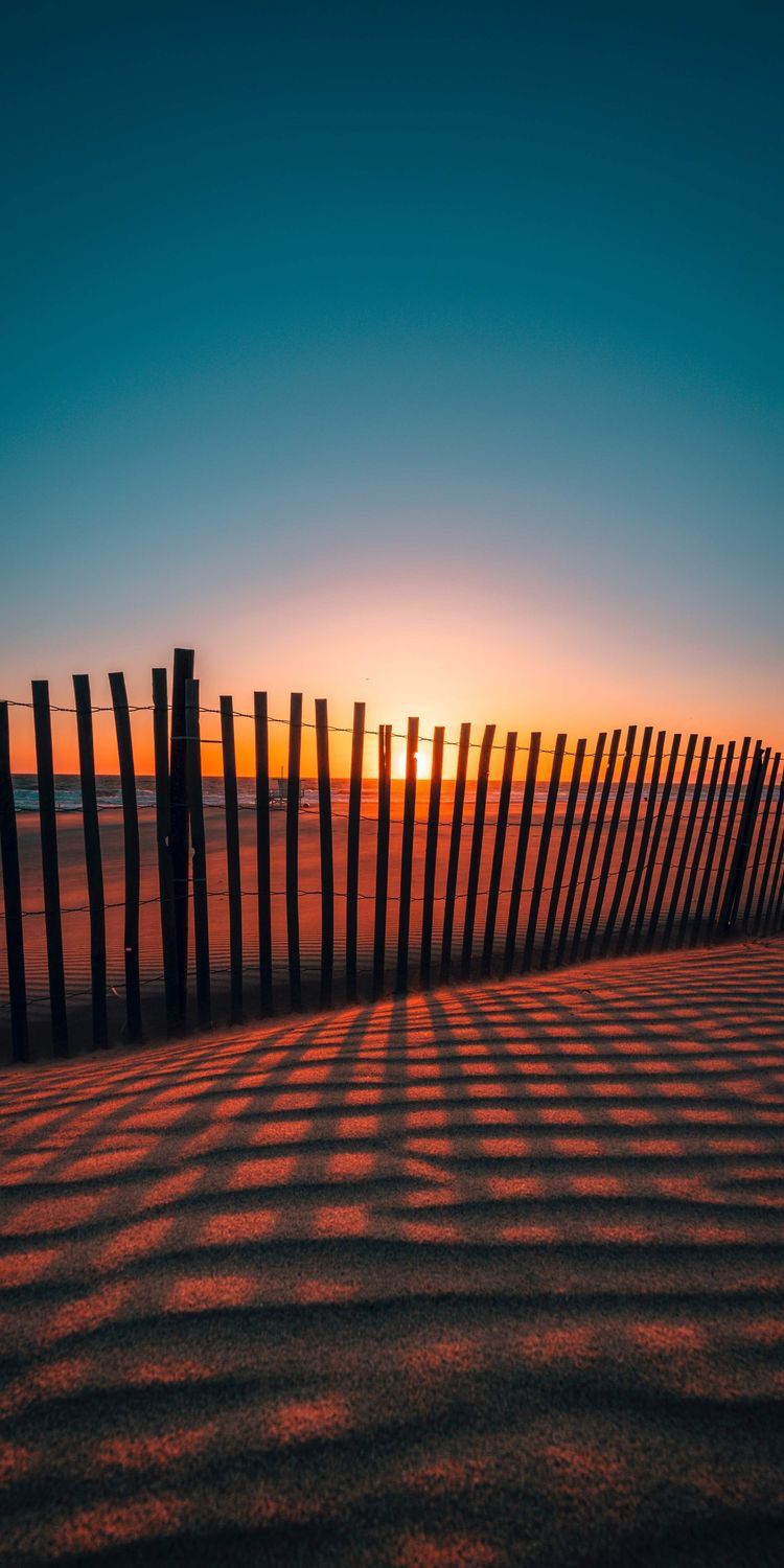 #wallpaper #sunset #beach - Sunset Lock Screen Ipad , HD Wallpaper & Backgrounds