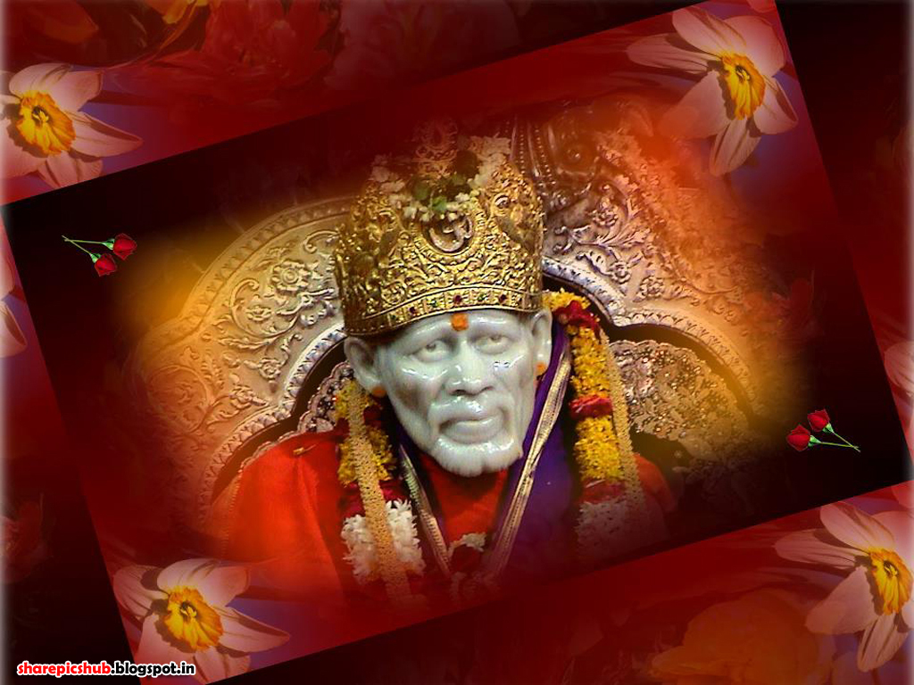 Lord Satguru Sai Baba Ji Hd Wallpaper For Desktop - Saibaba Hd Images For Pc , HD Wallpaper & Backgrounds