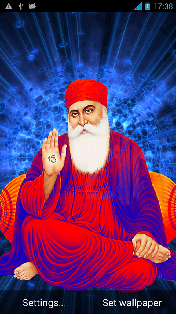 Wallpaper Guru Nanak Dev Ji, Hdq Beautiful Guru Nanak - Guru Nanak Dev Ji Live , HD Wallpaper & Backgrounds