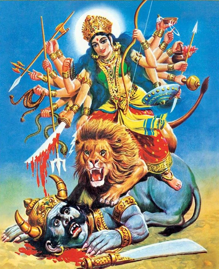 Aadi Shakti Maa Durga Images - Hd Jai Maa Durga , HD Wallpaper & Backgrounds