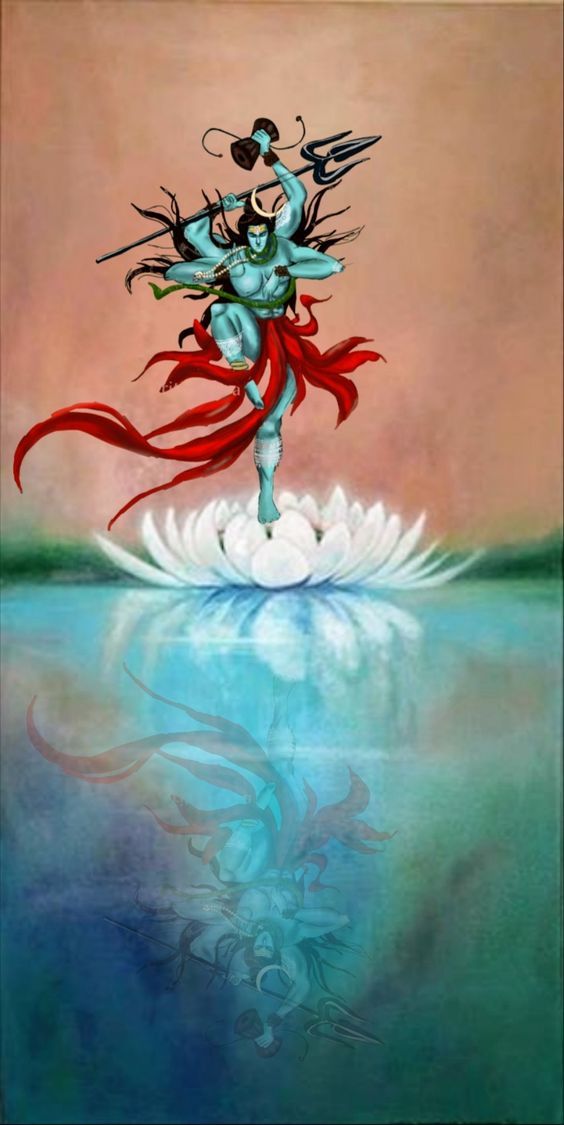 Shiva Art, Krishna Art, Shiva Shakti, Lord Krishna, - Painting , HD Wallpaper & Backgrounds