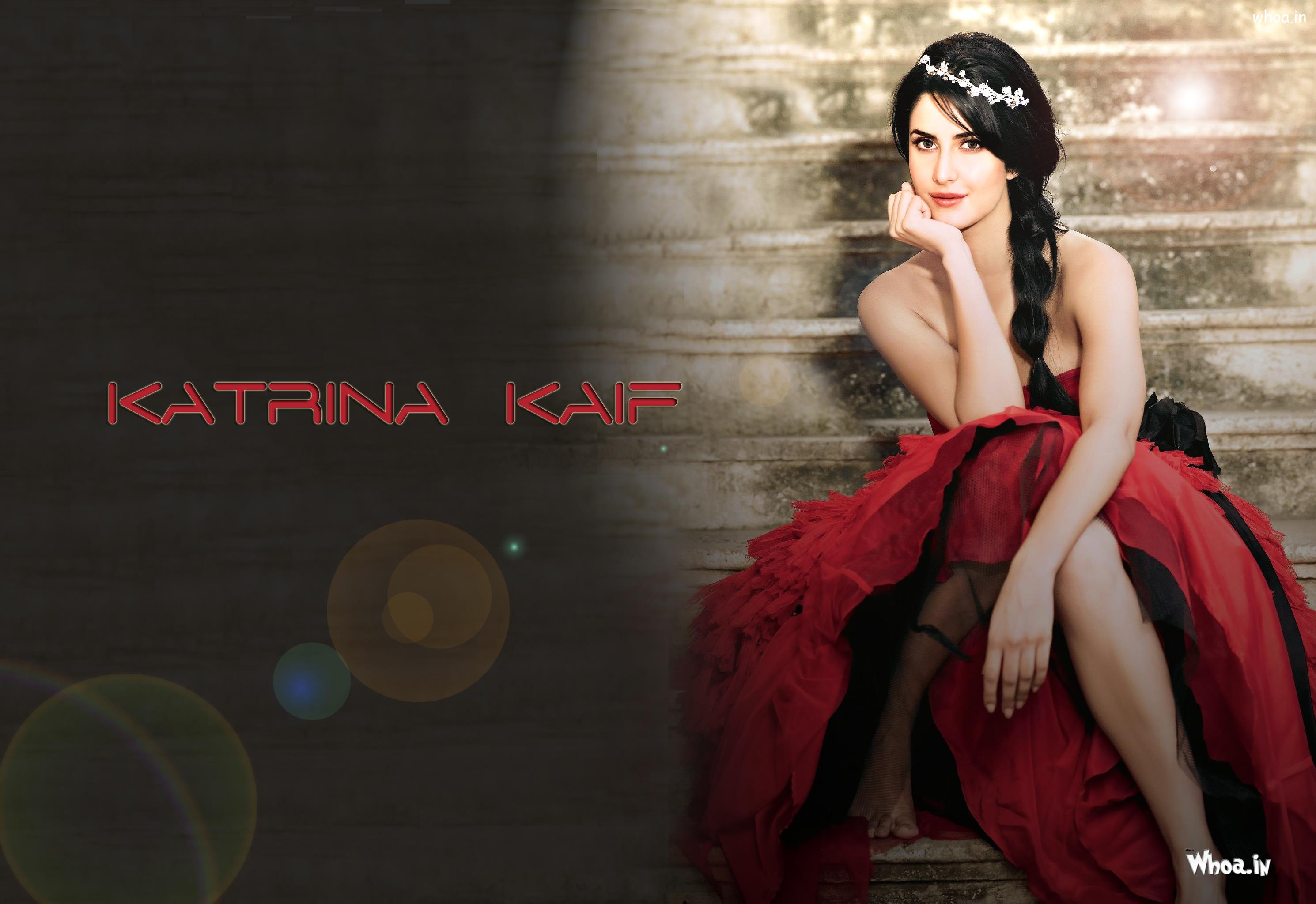 Download - Katrina Kaif Red Dress Photoshoot , HD Wallpaper & Backgrounds