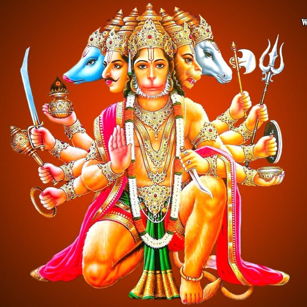 Download Wallpaper - Sankat Mochan Hanuman , HD Wallpaper & Backgrounds