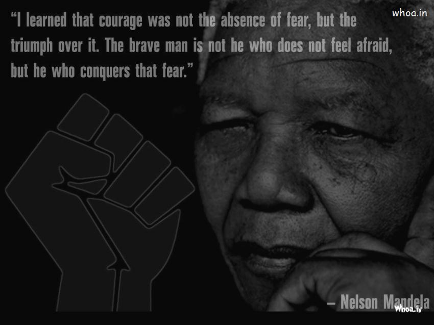 Nelson Mandela Black And White Quotes , HD Wallpaper & Backgrounds