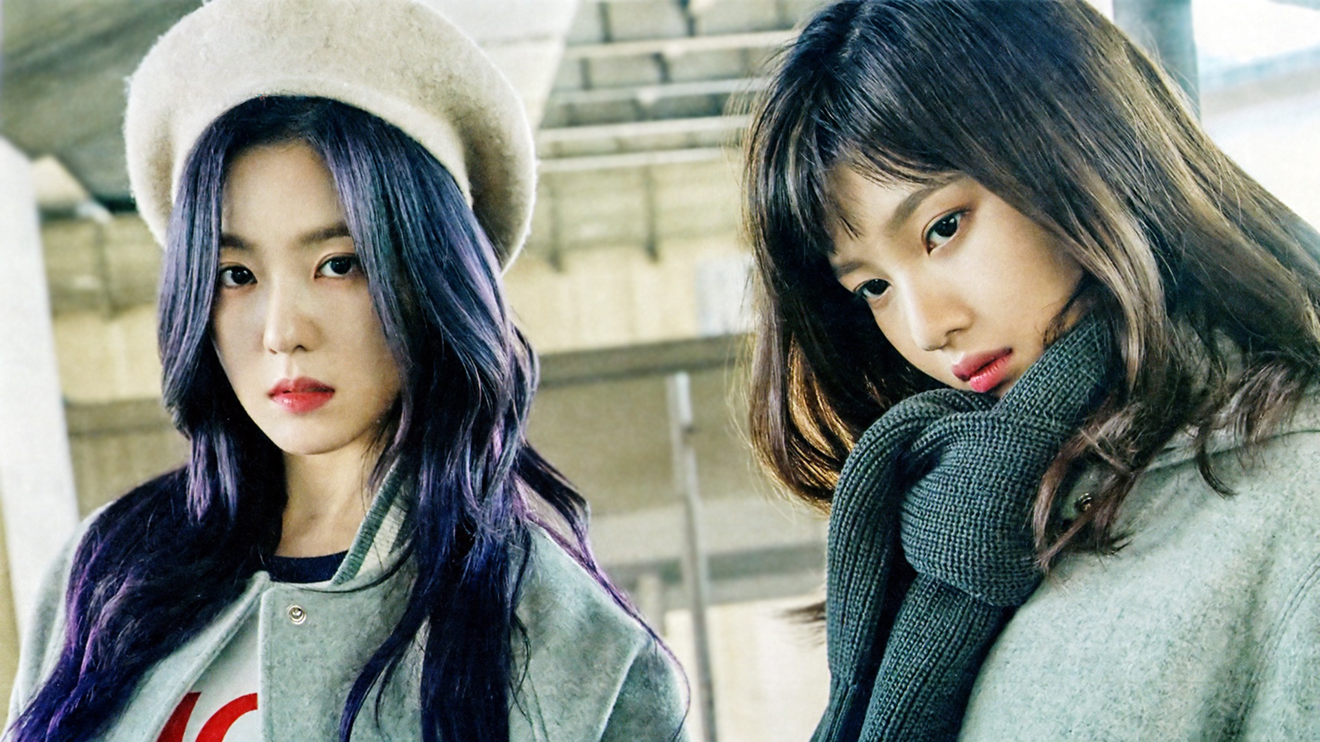 Irene And Joy (park Soo Young) Red - Red Velvet Irene And Joy , HD Wallpaper & Backgrounds