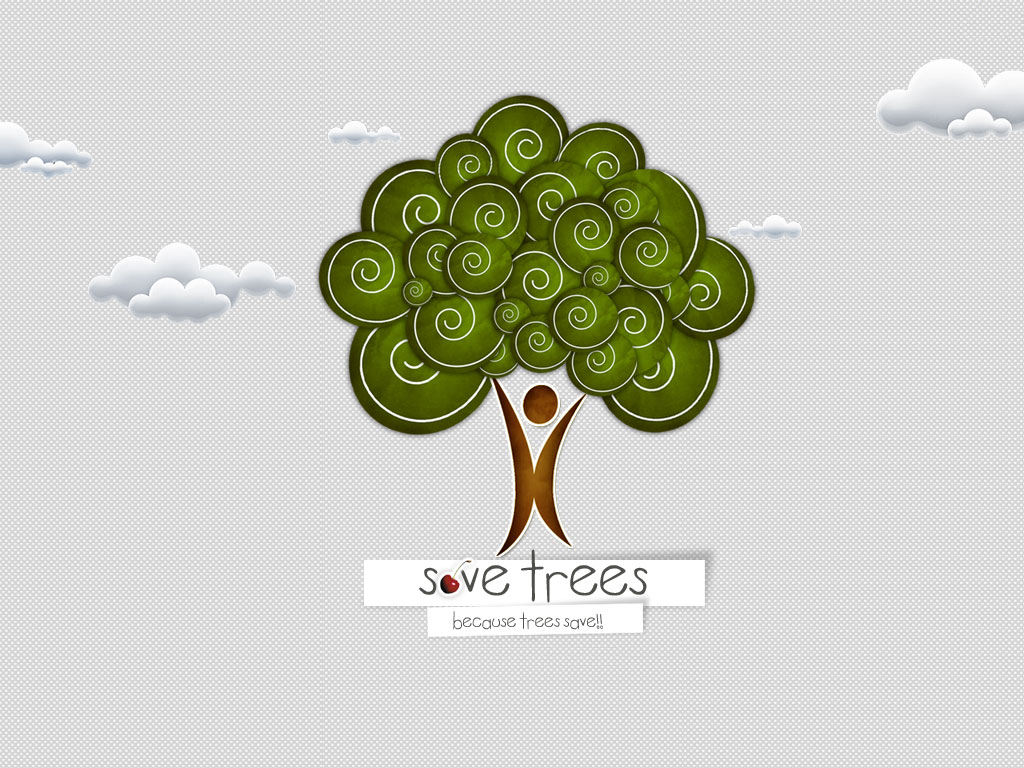 Save Trees , HD Wallpaper & Backgrounds