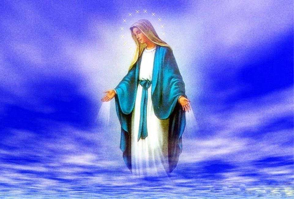 Virgin Mary Wallpapers 1305 - Mother Mary 3d , HD Wallpaper & Backgrounds
