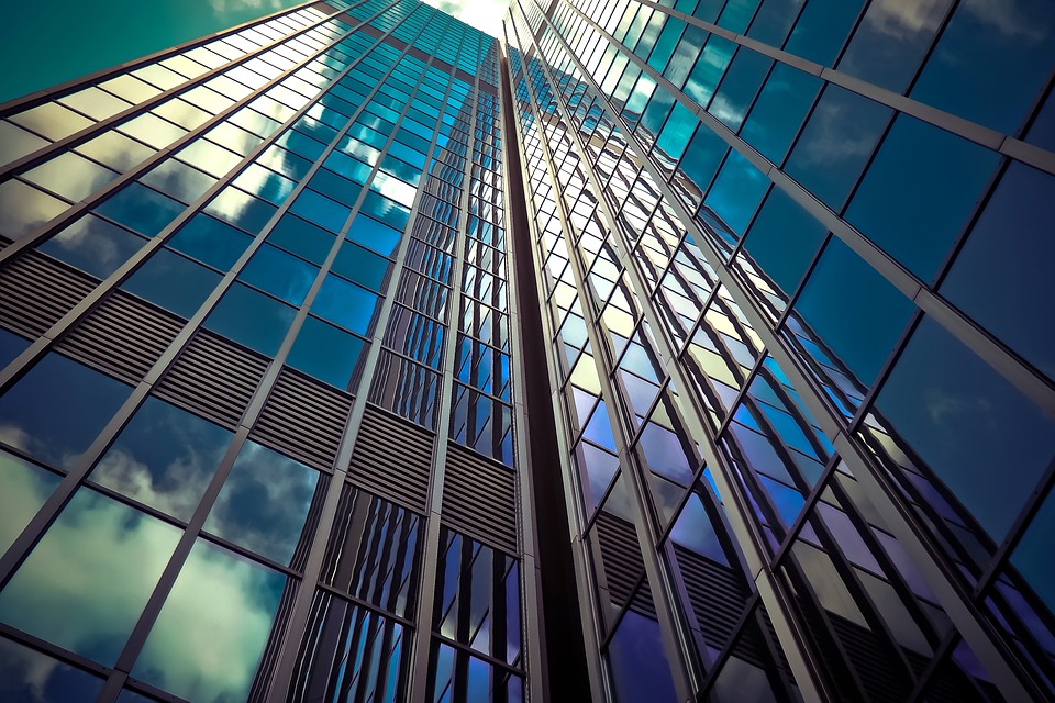 Architecture, Skyscraper, Glass Facades - Commercial Partition Shopping Msll , HD Wallpaper & Backgrounds