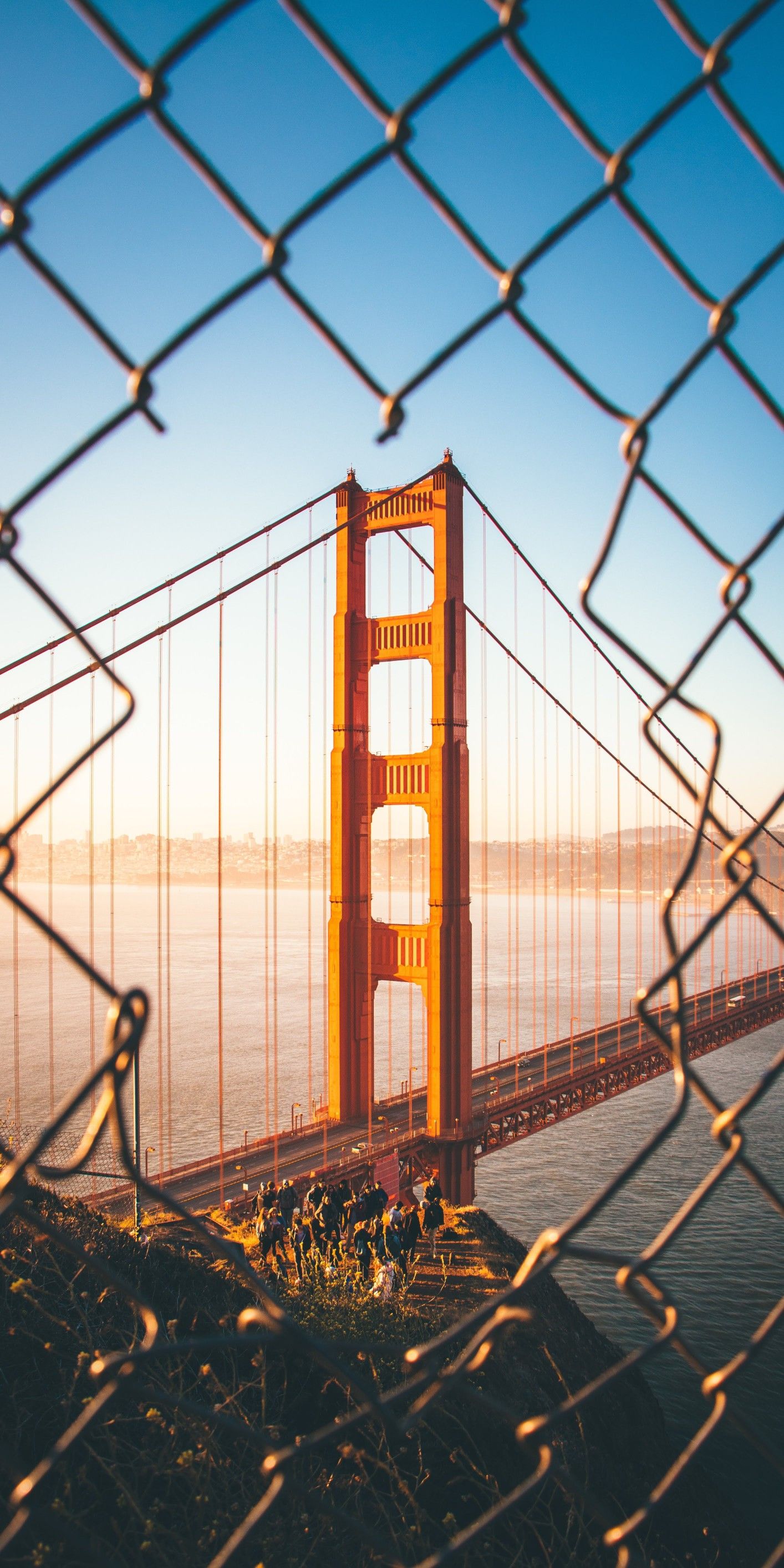 Wallpapers For Iphone X, Iphone 8 And Iphone - Golden Gate Bridge , HD Wallpaper & Backgrounds