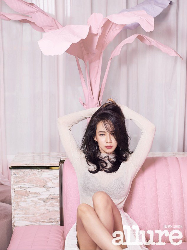 Song Ji Hyo For 'allure' - Song Ji Hyo Allure , HD Wallpaper & Backgrounds