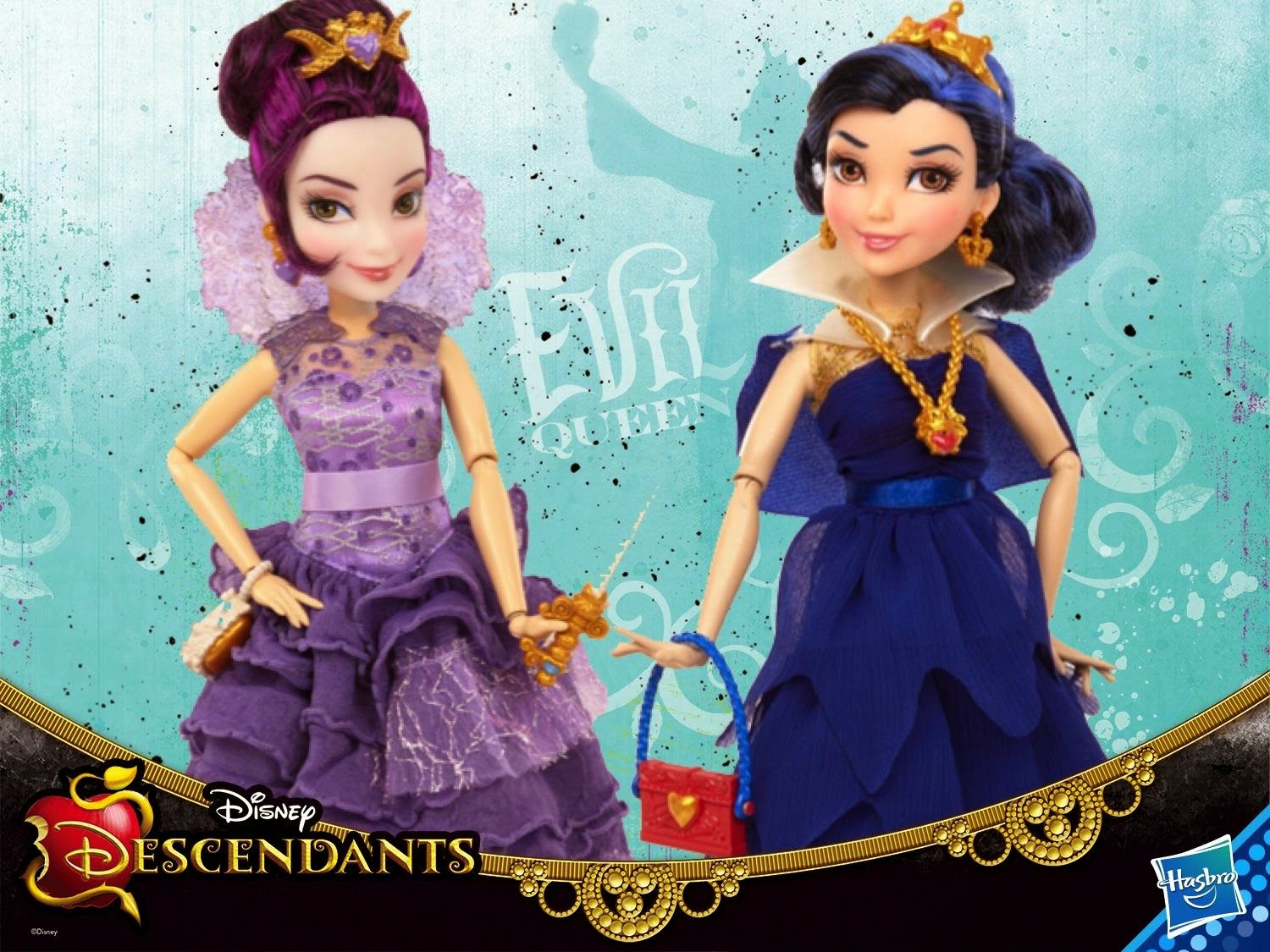 Disney's Descendants Fashion Doll Line Revealed From - Hasbro Descendants Dolls , HD Wallpaper & Backgrounds