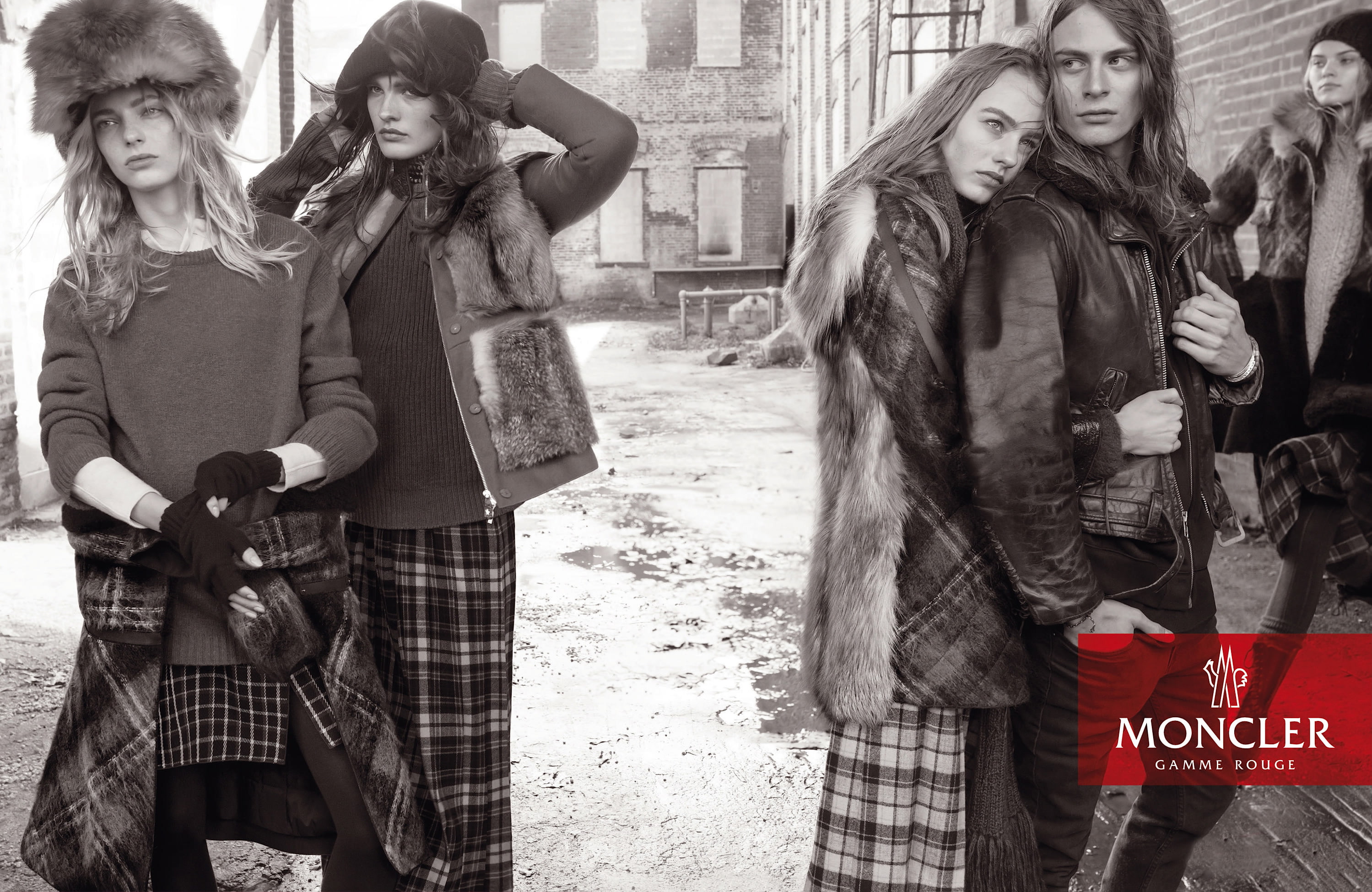 Fall, Winter, Campaign, Maartje Verhoef, Gamme Rouge, - Moncler , HD Wallpaper & Backgrounds