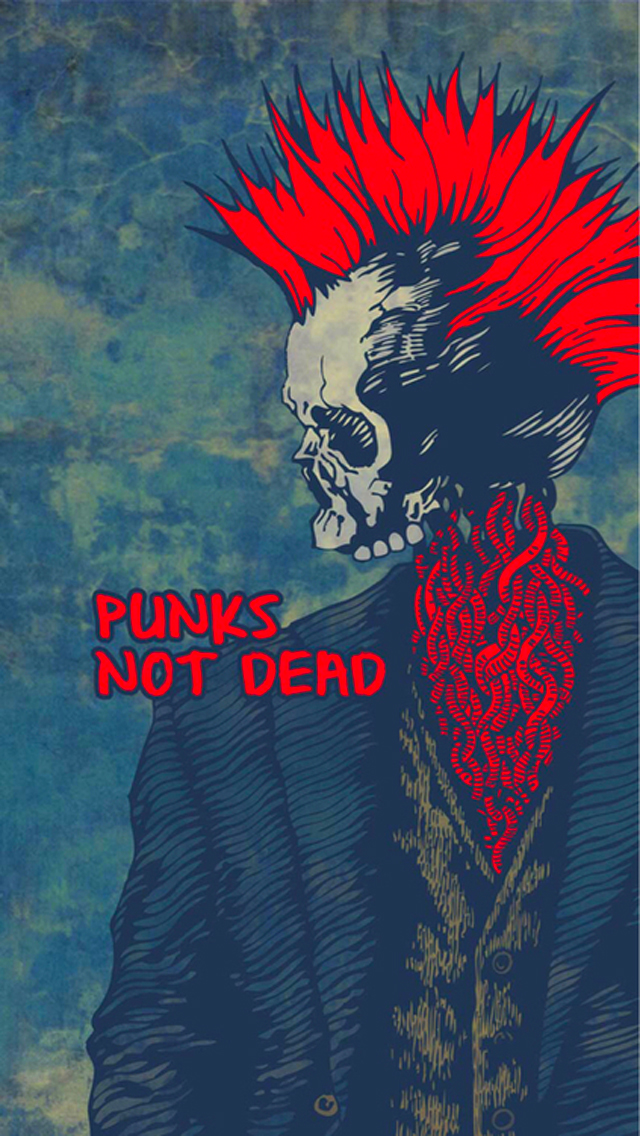 Punks Not Dead Phone , HD Wallpaper & Backgrounds