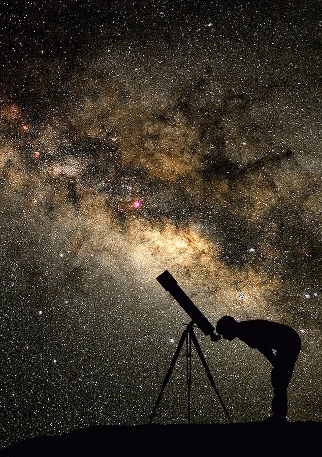 See Costa Rica Differently - Night Sky Through Telescope , HD Wallpaper & Backgrounds