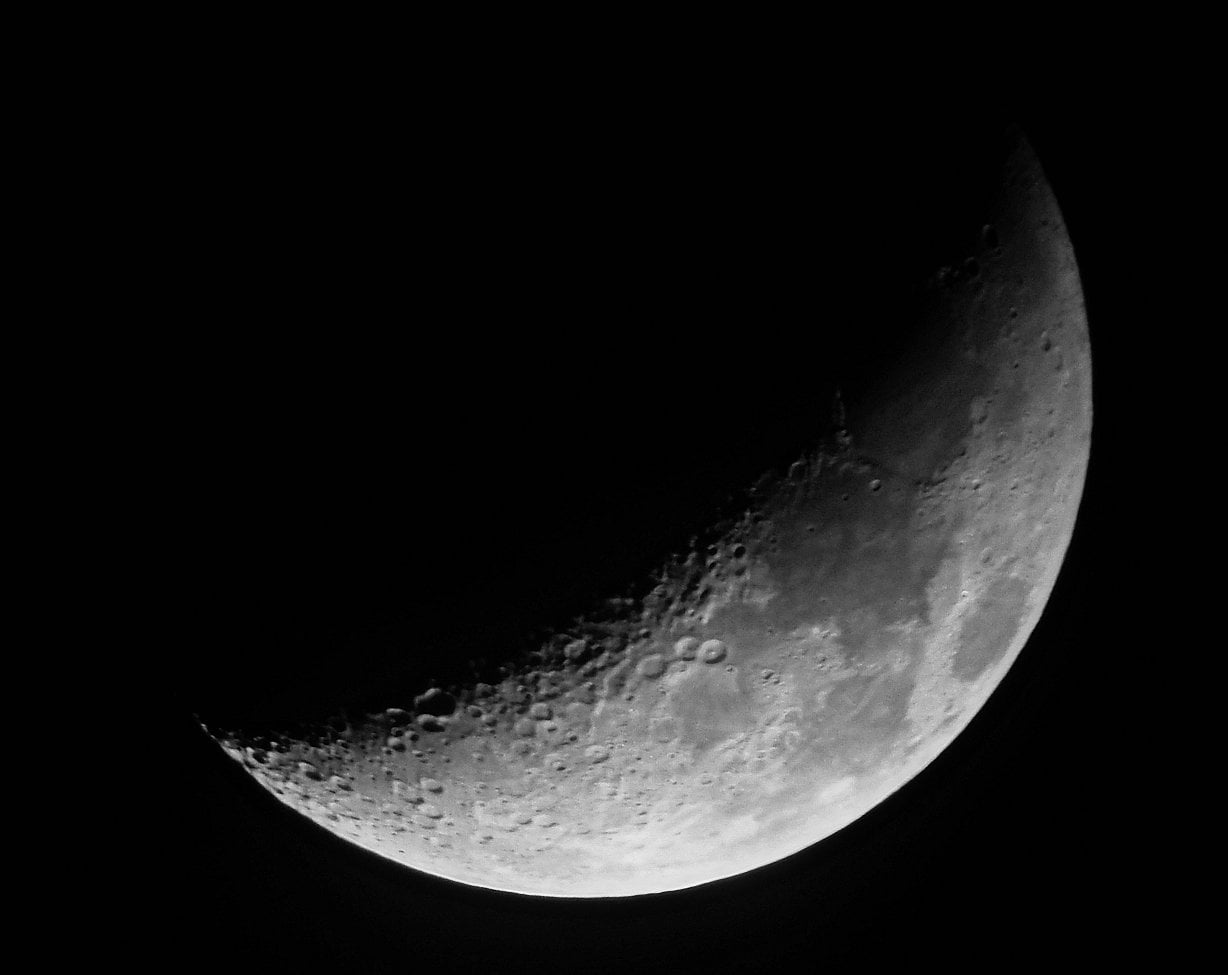 Half Moon, Como, Como, Hacer, Fotos, De, La Luna, - Moon , HD Wallpaper & Backgrounds