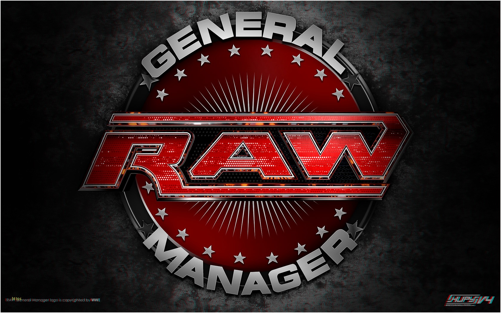 Kupy Wrestling Wallpapers Fresh Wwe Logo Wallpaper - Raw General Manager Logo , HD Wallpaper & Backgrounds