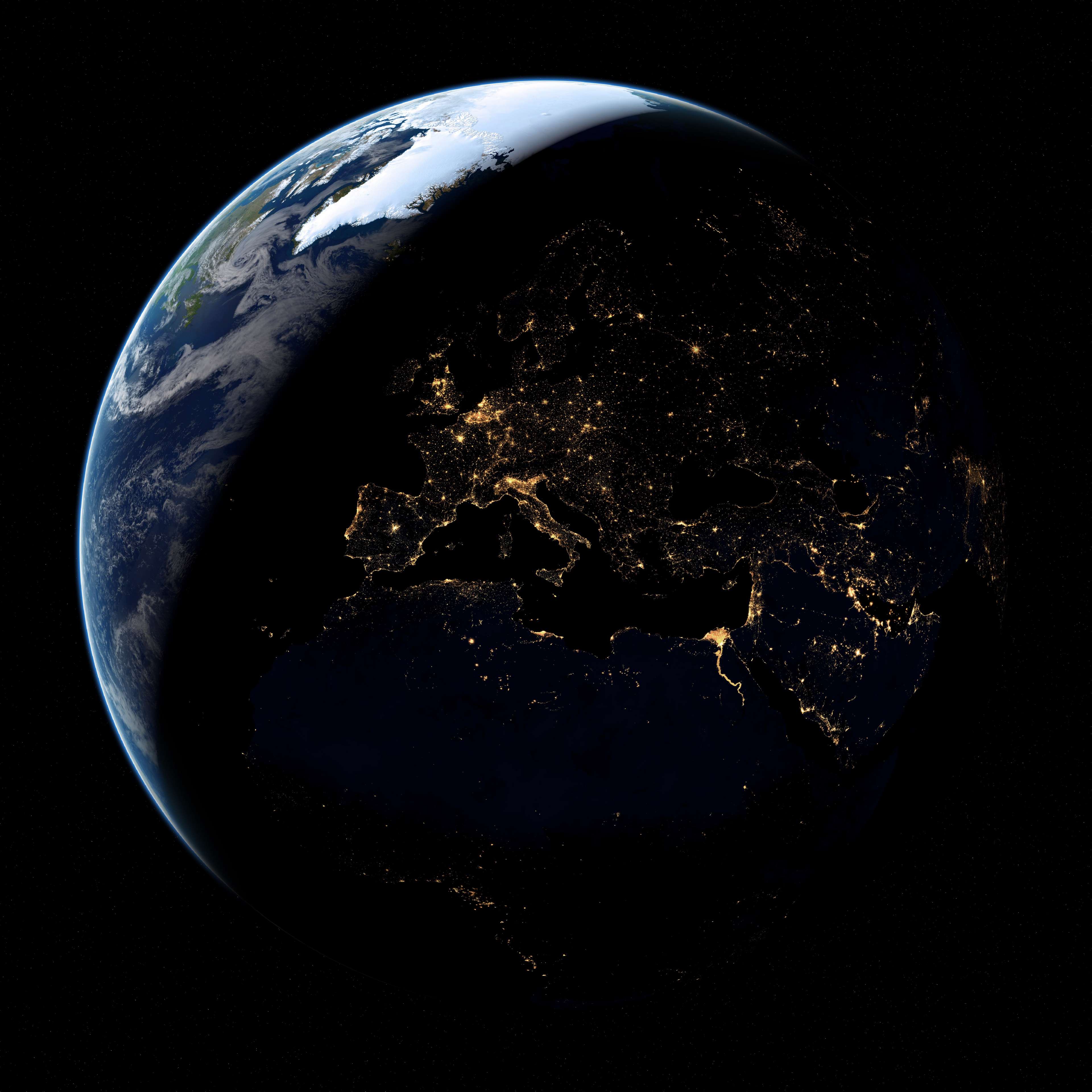 Astronomia Luci Della Città Nuvole Cosmico Cosmo