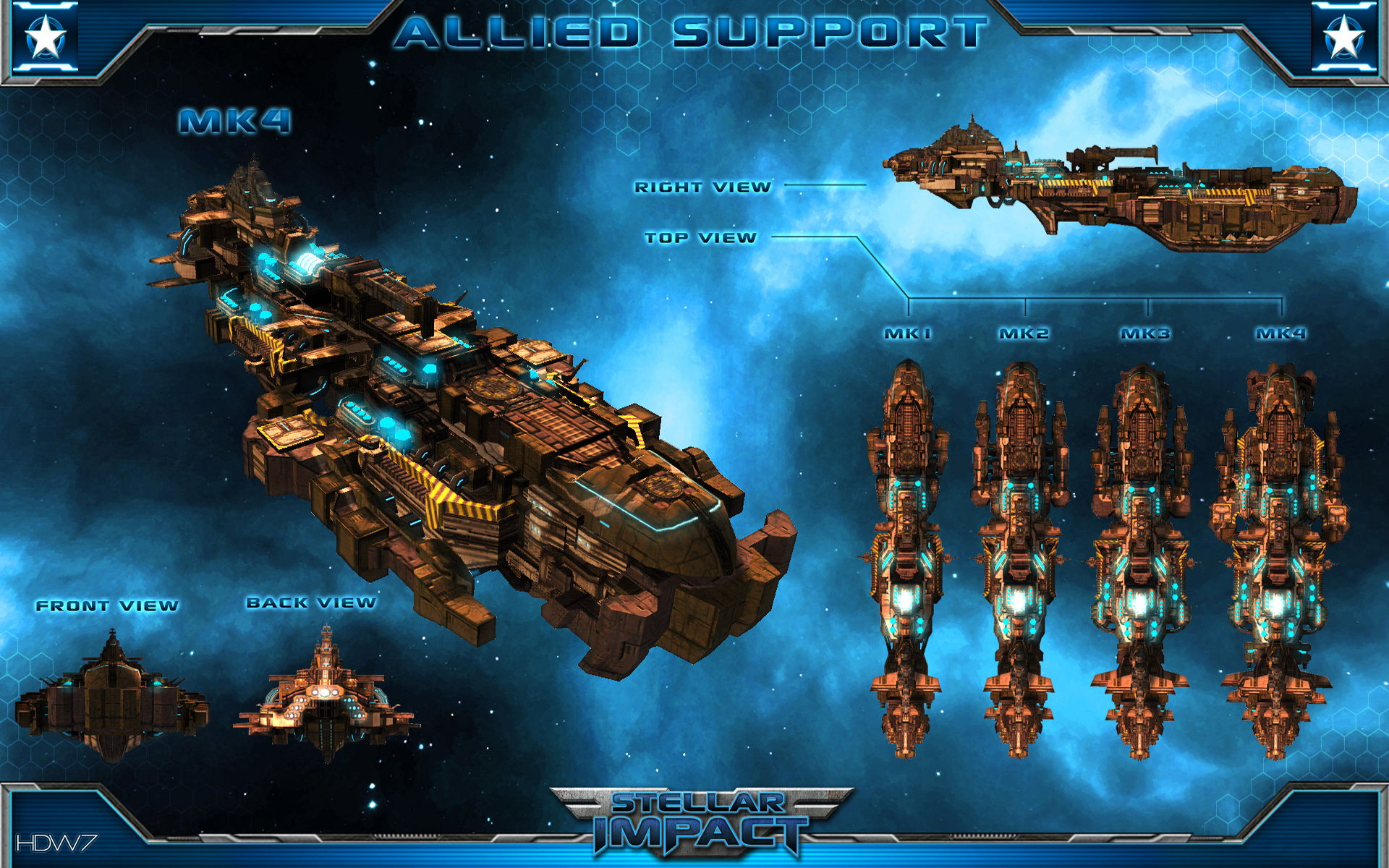 Stellar Impact Allied Support Widescreen Wallpaper - Pc Game , HD Wallpaper & Backgrounds