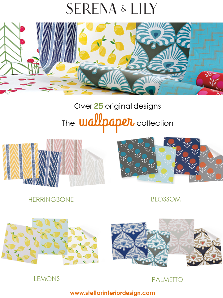 Serena Lily Wallpaper -stellar Interior Design - Serena And Lily , HD Wallpaper & Backgrounds