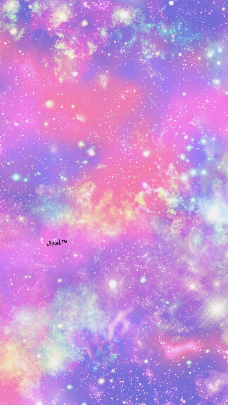 Cute Pink Galaxy Wallpaper - Pink Purple Galaxy Background , HD Wallpaper & Backgrounds