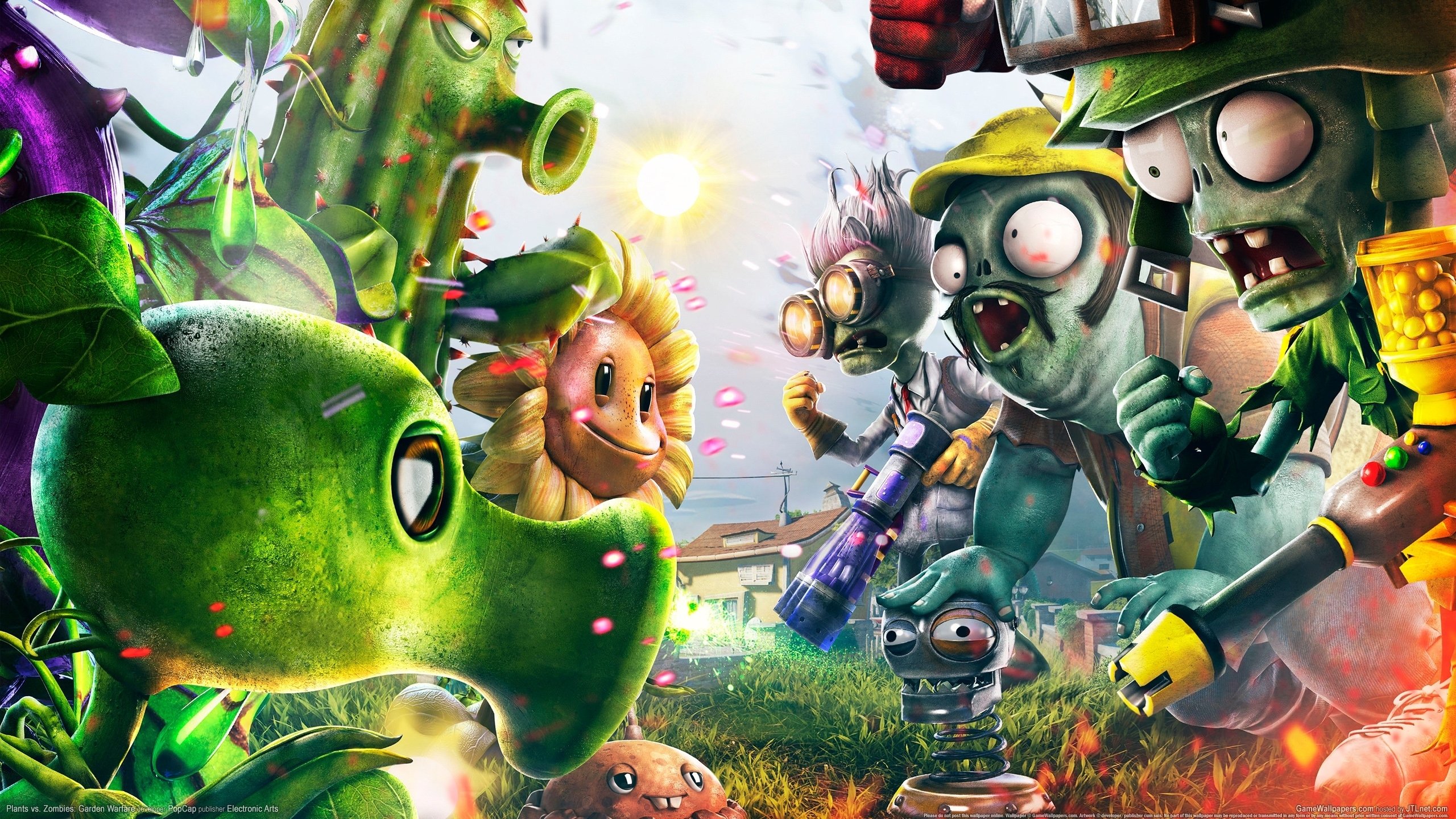 Zombies - Plants Vs Zombies 2 3d , HD Wallpaper & Backgrounds