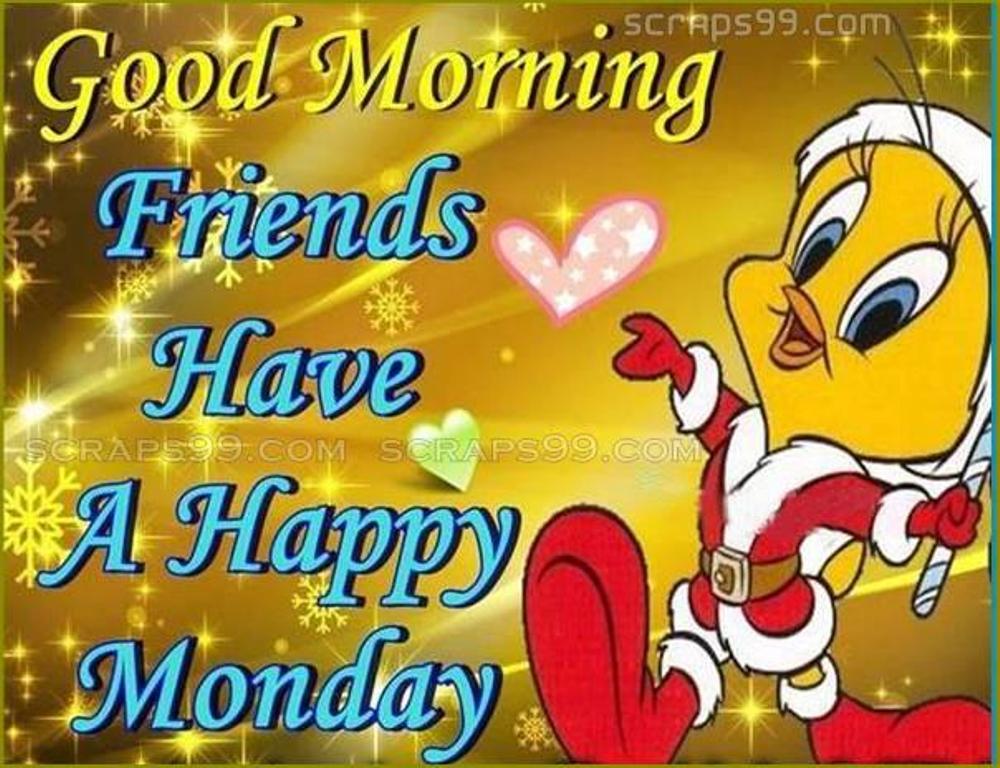 Happy Monday Images Good Morning Wishes On Monday Pictures - Good Morning Images Monday , HD Wallpaper & Backgrounds
