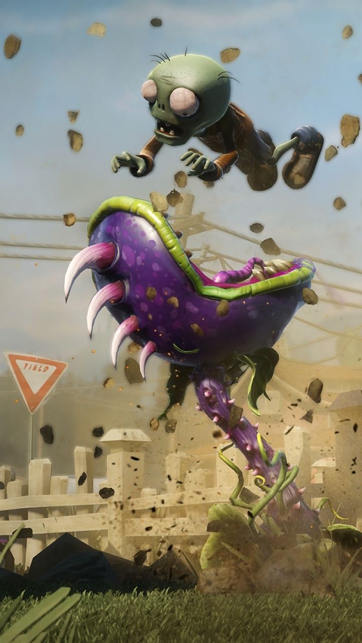 Plants Vs Zombies Garden Warfare Wallpapers Wallpaper - Plants Vs Zombies Wallpaper Iphone , HD Wallpaper & Backgrounds