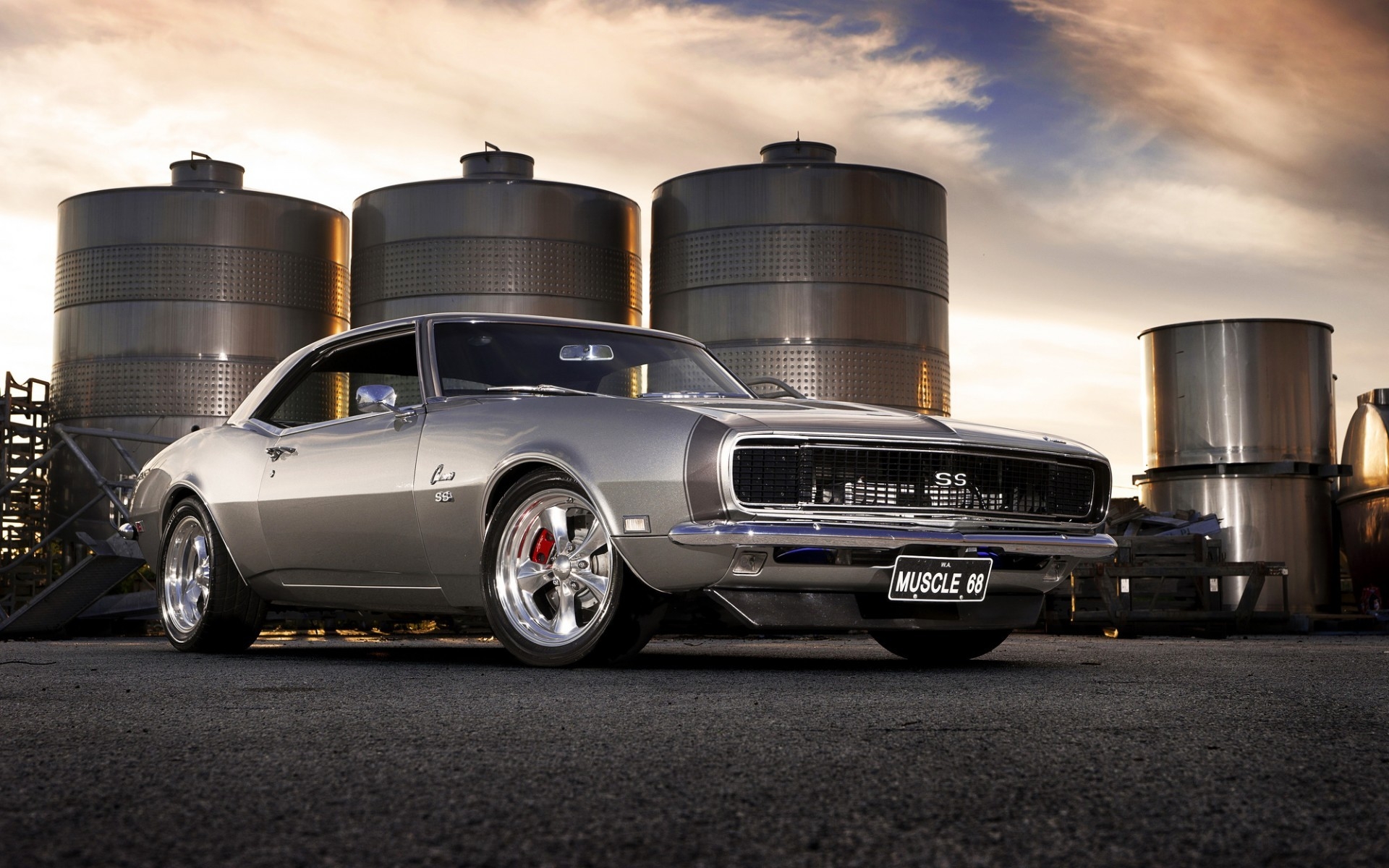 Gorgeous Old Chevrolet Camaro Wallpaper - Muscle Car Camaro Ss , HD Wallpaper & Backgrounds