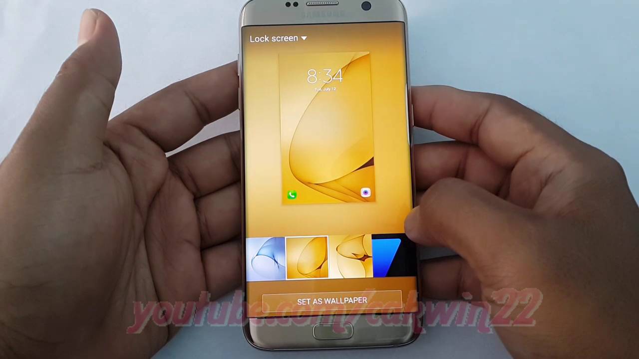 Samsung Galaxy S7 Edge - Smartphone , HD Wallpaper & Backgrounds