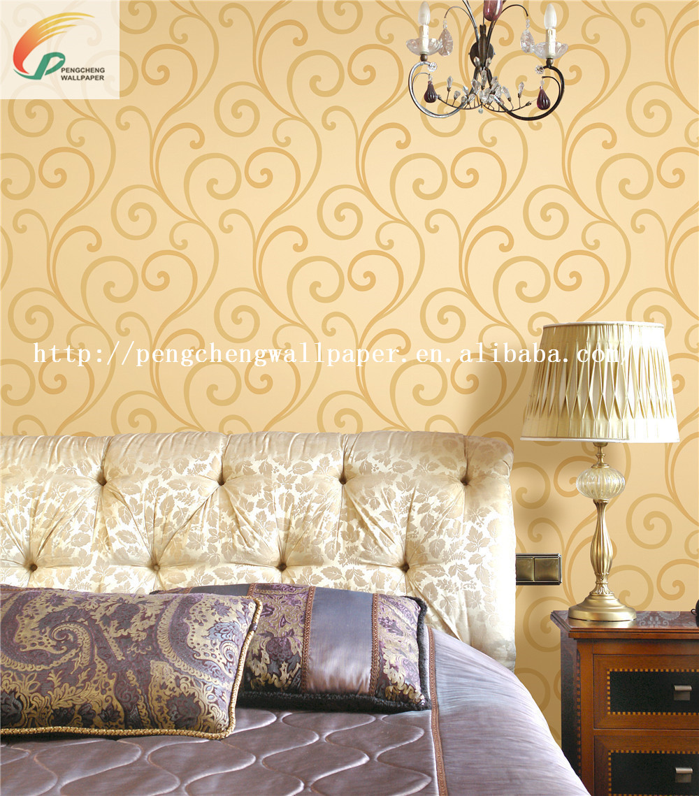 New Arrival Beautiful Design Pvc Wallpapers Wall Paper
