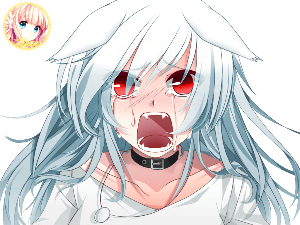 Crying Anime Girl Png - Pissed Off Anime Girl , HD Wallpaper & Backgrounds