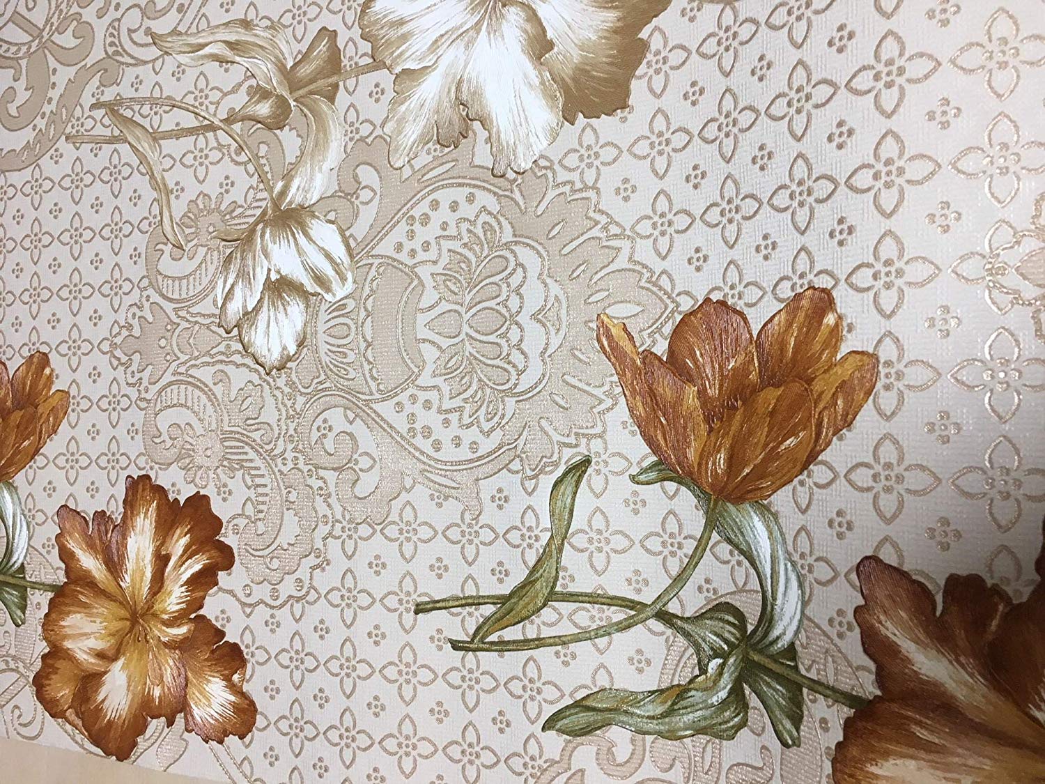 Hmsteels Designer Pvc Coated Washable Wallpaper Or - Lily Family , HD Wallpaper & Backgrounds
