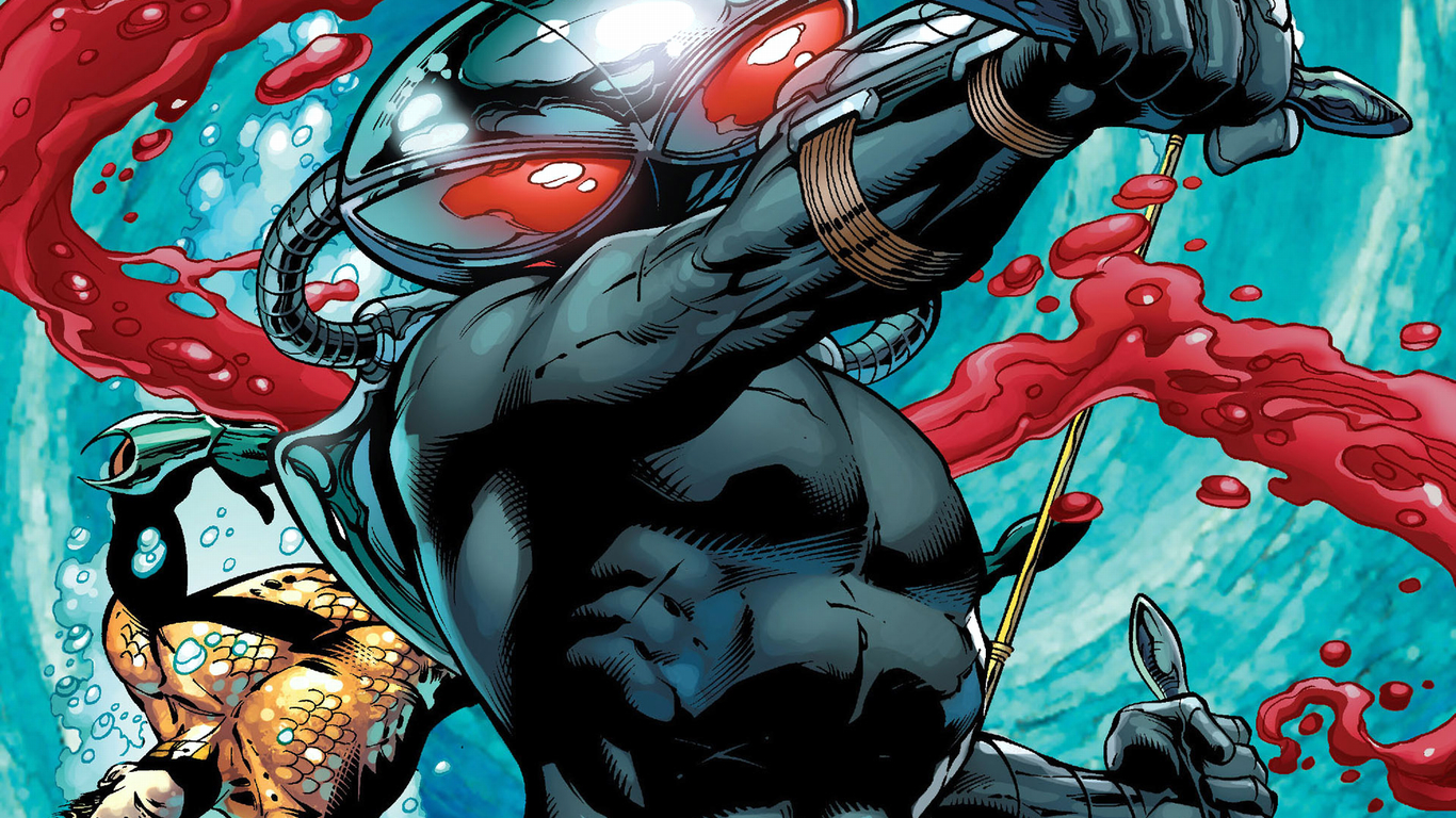 Black Manta Is The Best Dc Villian - Aquaman Black Manta , HD Wallpaper & Backgrounds