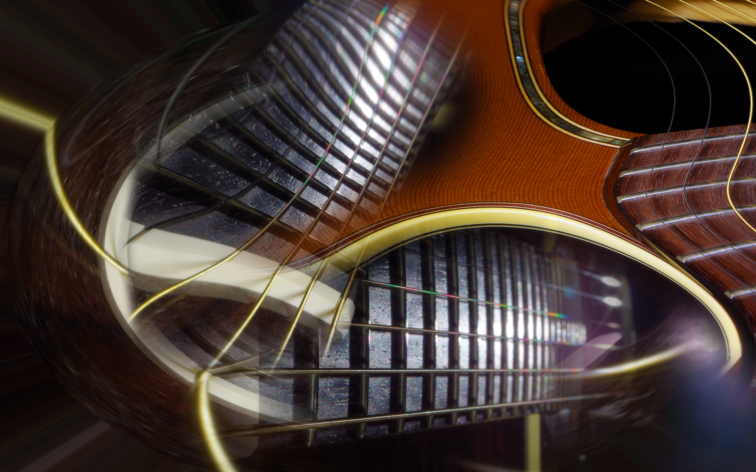 Guitar Abstract Hd Wallpaper By Coloneljohnbritt - Takamine Fondo De Pantalla , HD Wallpaper & Backgrounds