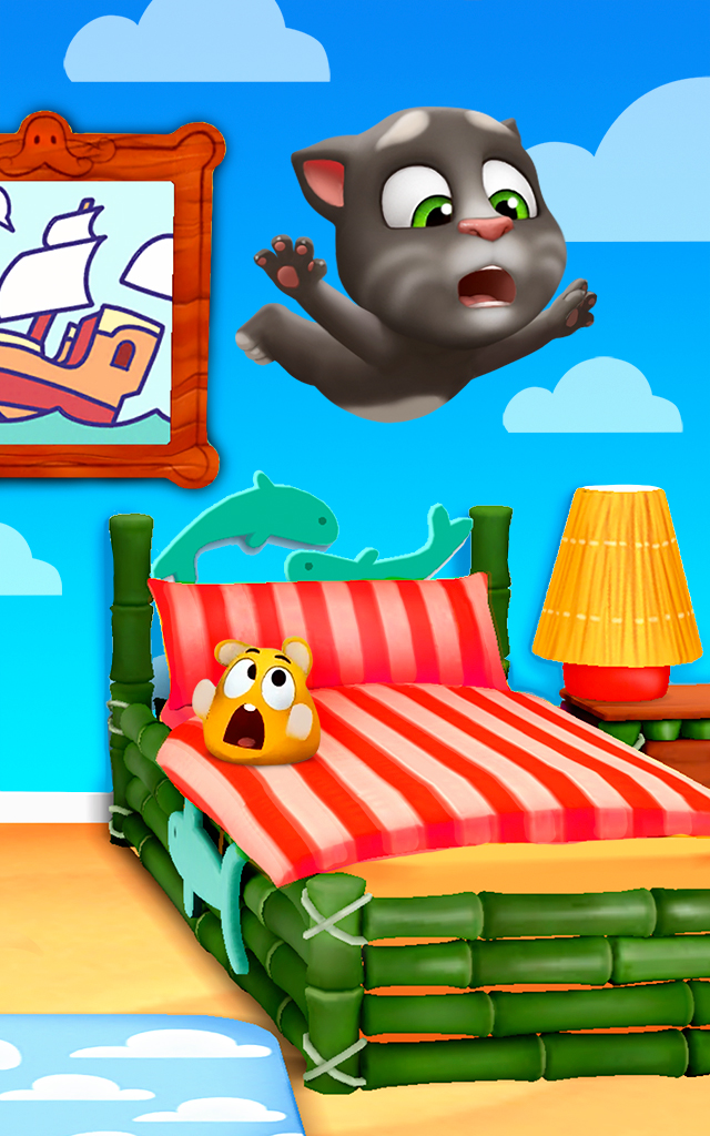 Have Fun With Talking Tom And His New Toys, Meet His - My Talking Tom 2 , HD Wallpaper & Backgrounds