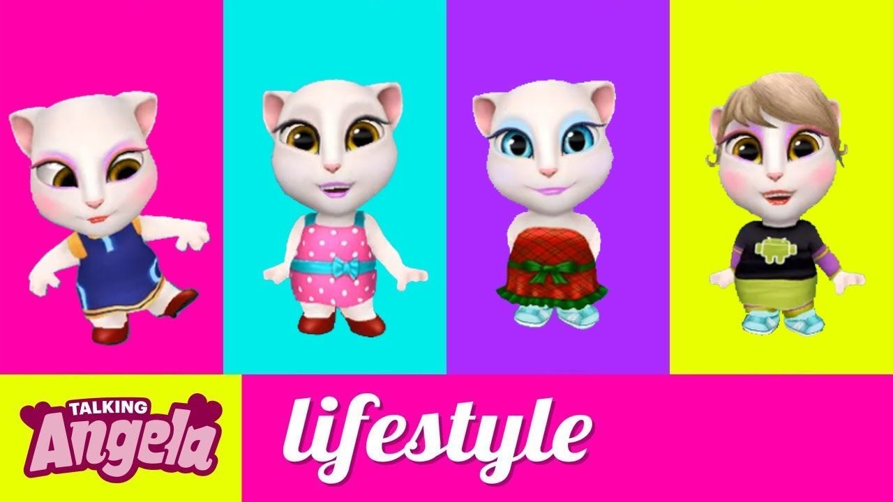 My Talking Angela Baby Life Style - Baby My Talking Tom , HD Wallpaper & Backgrounds